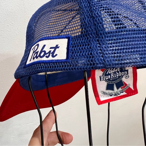 Pabst Blue Ribbon Trucker hat - Picture 3 of 7